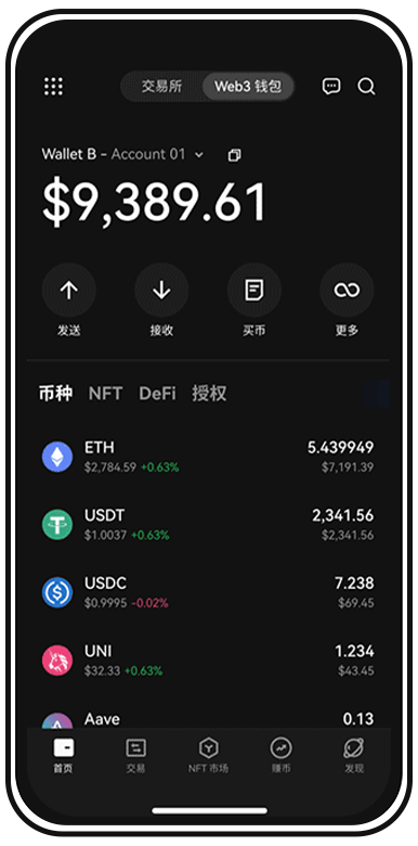 下载欧交易APP全球数字资产平台页面展示